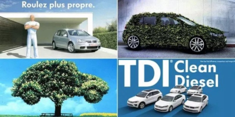 Capture de 3 publicités vantant des voitures 